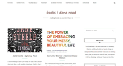 Desktop Screenshot of booksidoneread.com